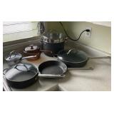 AKC027 - Collection of Cookware - Anolon Non-Stick Hard Anodized Line & More