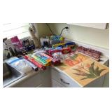AKC036 - Lot of Various General and Useful Household Supplies