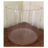 AKC064 - Large & Heavy Glass Cylinder Vase, Perfect for 200-Stem Rose Arrangements!