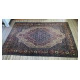 AKC069 - Persian-Style Inspired Rug with Traditional Center Medallion Design