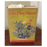 AKC093 - Vintage Book "Exotic Plant Manual" by Alfred Byrd Graf