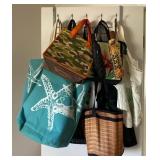 AKC096 - Large Selection of Useful Bags & a Pair of Umbrellas