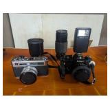 WWS024 - Vintage Film Camera Lot 