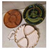 WWS050 - Vintage Chip and Dip Platters (3)