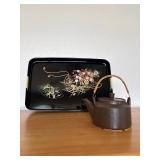 MMS077 - Japanese Tray & Tea Pot