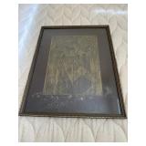 BKB222 - Framed European Style Art
