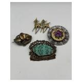 BKB225 - Collection of Pins (Including Silver)