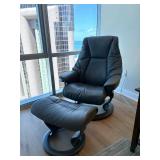 FLK007 - Stressless Chair & Ottoman