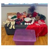 VBB132 Curated Collection of Christmas Treasures Festive Dolls, Aprons, Decor & More