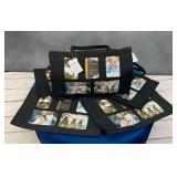 VBB133 Lot of Five Photo Tote Bags with Coin Purse - Holds Five Photographs