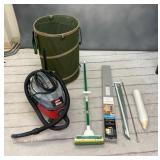 VBB151 Useful Supplies for Home/Office Vacuum, Mop, Blinds, Collapsible Hamper, Water Cups & More