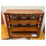 VBB174 Beautiful Rustic Farmhouse Style Solid Wood Bookcase