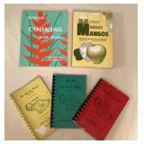 MCJ044 Five Vintage Local Style Cookbooks 
