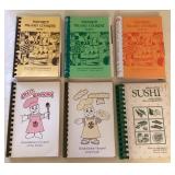 MCJ048 Six Vintage “Local Style” Cookbooks 