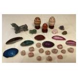 MCJ075 Polished Stones & Geode Slices