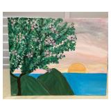 MCJ102 Original Scenic Painting On Canvas