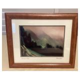 MCJ109 Framed Nu’uanu Mist Picture By Patrick Doell 