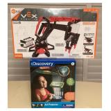 MCJ130 Hex Bug Robotic Arm & Discovery Art Projector New