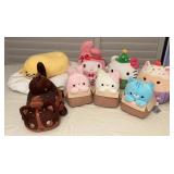 MCJ136 Gudetama, Hello Kitty, Squishmallows & Other Plushies