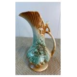 FHM009 - Vintage McCoy Ewer with Grape and Vine Print
