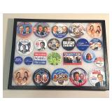 FHM010 - Vintage President Campaign Pin Set - Bush, Clinton, Gore & More