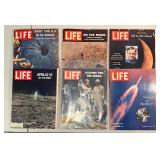 FHM019 - Vintage LIFE Magazines - Space Mission/Themed Bundle 