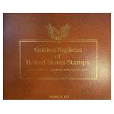FHM119 - 22kt Golden Replicas Of 1981-1982 United States Stamps Book