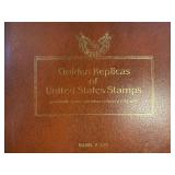 FHM120 - 22kt Golden Replicas Of 1982-1983 United States Stamps