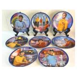 FHM152 - Vintage Star Trek Collectors Plates - Set Of 8