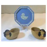 FHM187 - Vintage Wedgwood Diamond Head and Egg holder 