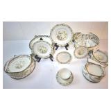FHM218 - Stunning Royal Doulton Mandalay T.C.1079 Fine China - 50-Piece Service for 10 - England