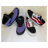 FHM248 - Gently Used Pairs of Vans Half Cab and Vans Low Top Skate Shoes