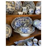 Blue and White Onion by Meisen