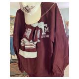 Texas A&M Aggie items throughout the house
