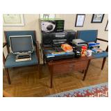Mid Century table and 2 chairs, Cooks Modern Home