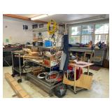 Workshop packed with tools