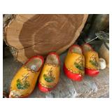 3 Wooden shoes from Holland