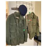 5 Military Jackets, Shirt, cap