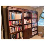 3 Bookshelves Mahogany