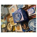 Large collection of Copenhagen and Hummel plates