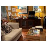 Living Room filled with beautiful items