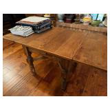Oak Coffee Table with sides that insert to make smaller