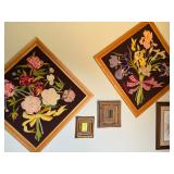 Large framed Needlepoint