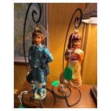 Poland Radko, Blue Boy and Pink Lady ornaments