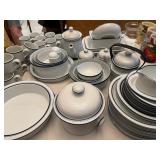 Dansk Bistro Concerto Allegro Blue dishes