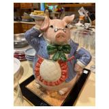 1987 Fritz Floyd Pig Cookie Jar