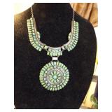 Sterling and Turquois necklace