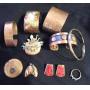 Vintage Gold and Silver Jewelry estate auction