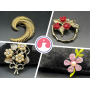Brooch Bliss: Discover Unique Vintage Pins In Carmel, IN Online Auction // Shipping Offered