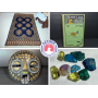 Estate Sale in West Lafayette of Antiques, Collectibles, Rock Collection, Books, African, Glassware,